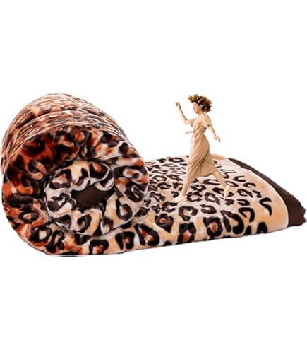 Amazon.com: SOLARON Korean Super Thick Mink Blanket Twin Size 63